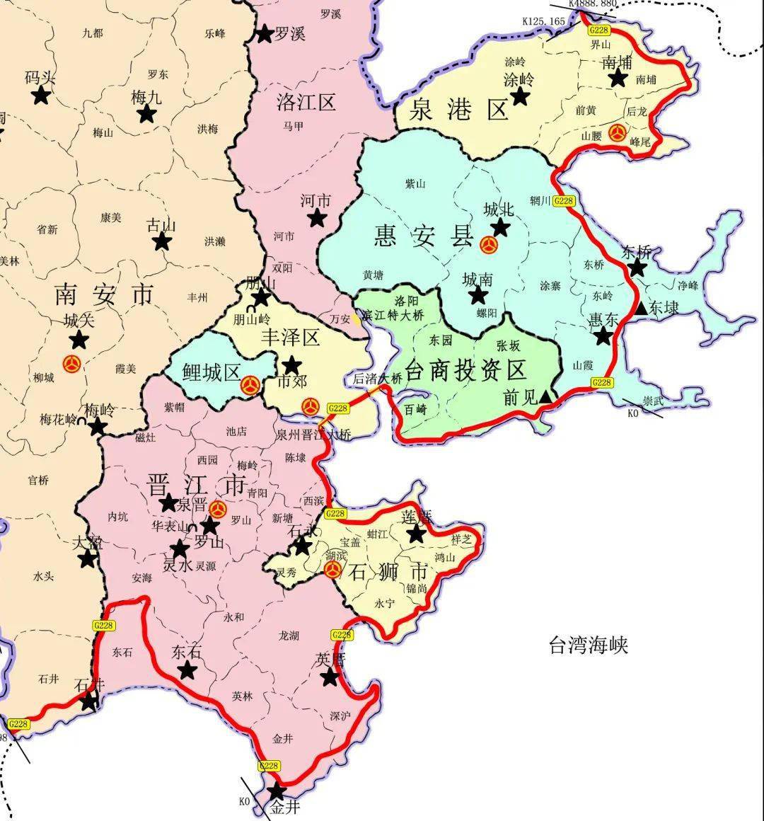 惠安地图